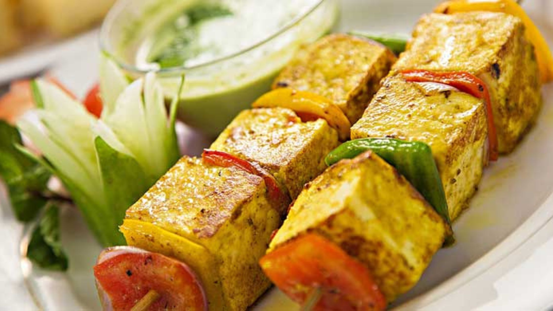 Wheat Beer + Paneer Tikka